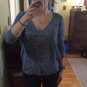 Express V Neck Sweater